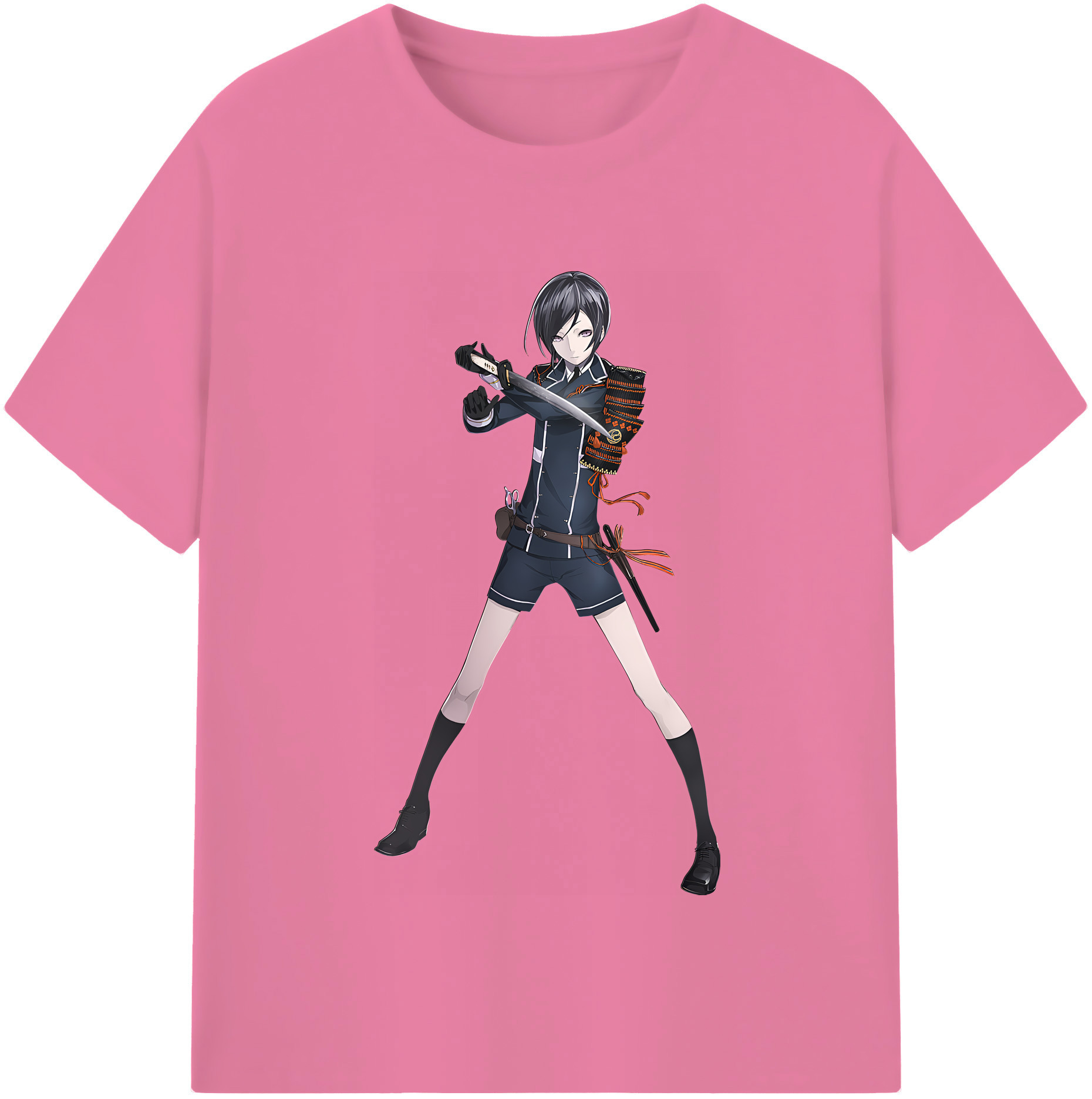 （画像用） 刀剣乱舞 Touken Ranbu 綿100％半袖Tシャツ（フロントプリント）